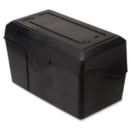 THE WORKSTATION Index Card Holders- 4in.x6in.- Black TH128177